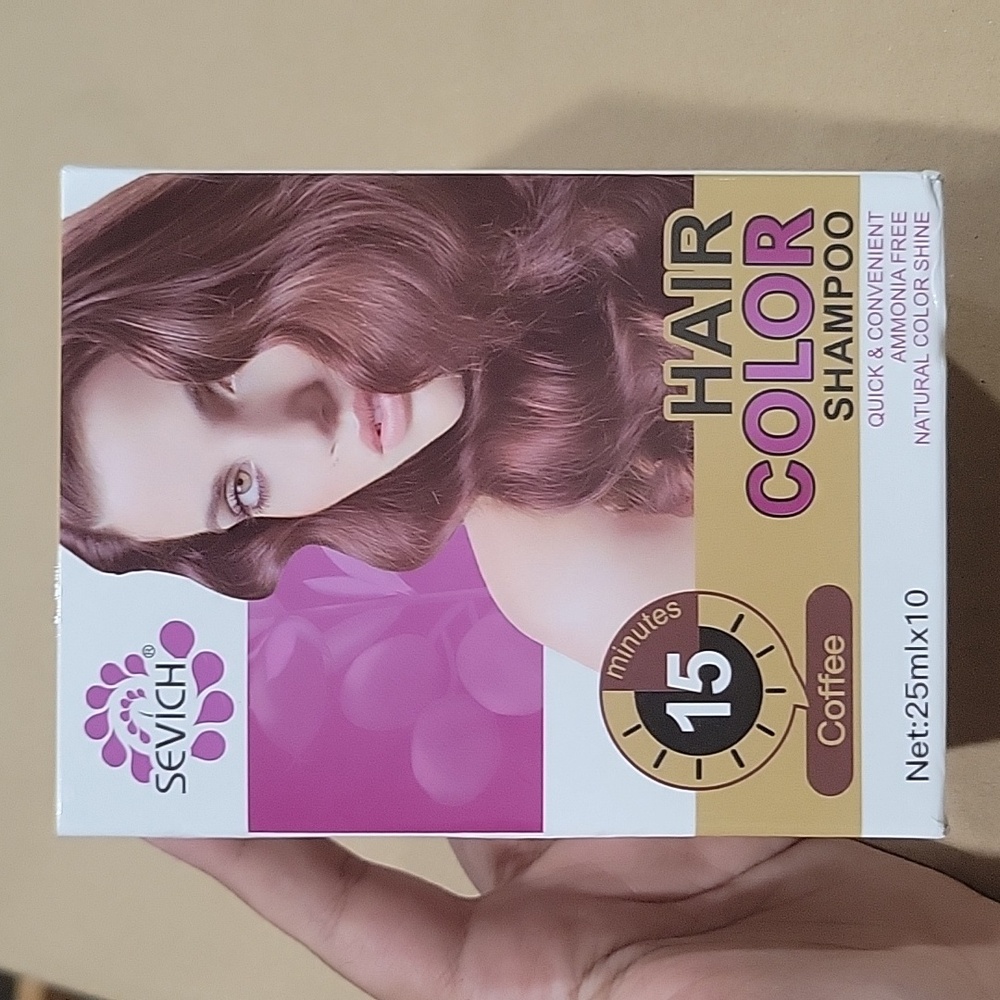 Coffee Natural Hair Color Shampoo